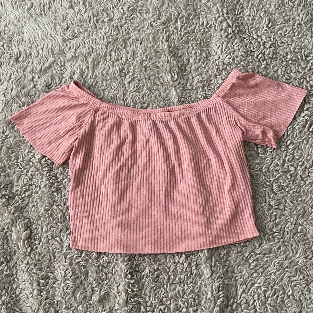 Blush Pink Forever 21 crop top